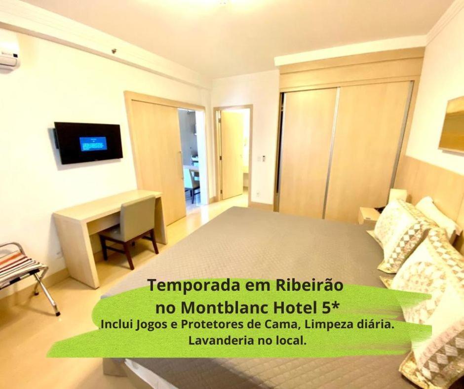 Flat Completo Com Servicos Em Hotel 5 Estrelas Ribeirao Preto Exterior photo