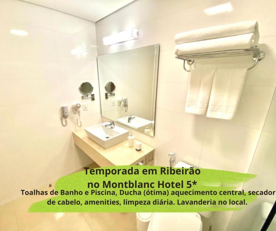 Flat Completo Com Servicos Em Hotel 5 Estrelas Ribeirao Preto Exterior photo